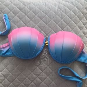 Ombré Mermaid Shell Bikini Top 🐬